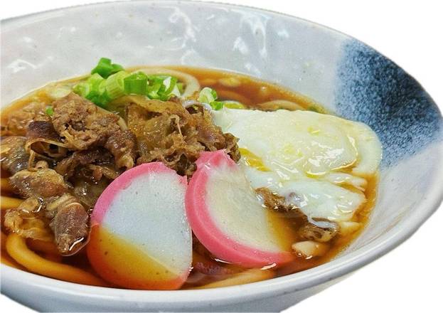 Beef Udon  (牛肉乌冬汤面）